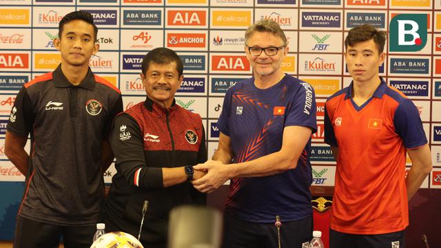 SEA Games 2023: Konferensi Pers Jelang Semifinal Timnas Indonesia U-22 vs Vietnam