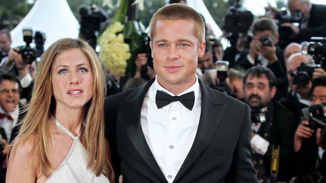 Aktor Brad Pitt dan Jennifer Aniston