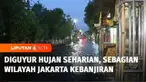 Hujan deras membuat sejumlah wilayah Jakarta kebanjiran. Kita akan memantau banjir di sekitar daerah Cengkareng, Jakarta Barat. Sudah ada rekan kami Putu Bagus di sana.