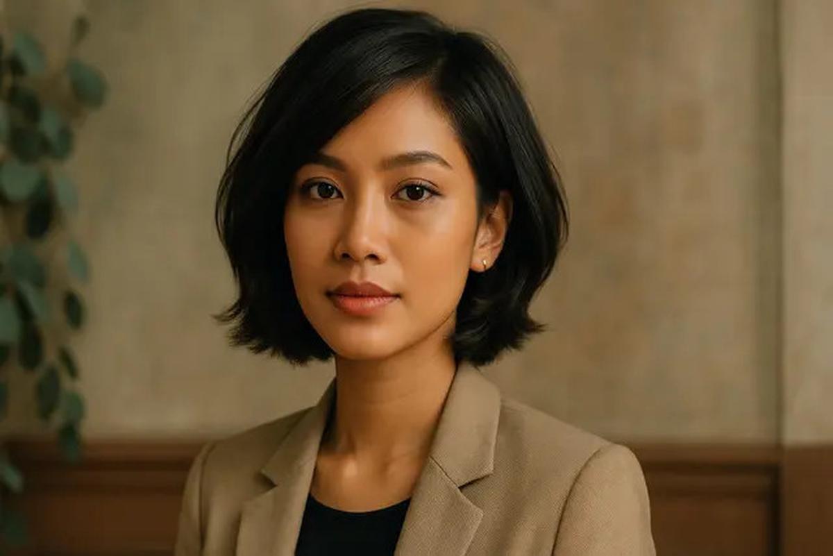 8 Model Rambut untuk Wajah dengan Dagu Runcing, Inspirasi yang Bikin Penampilan Makin Menarik