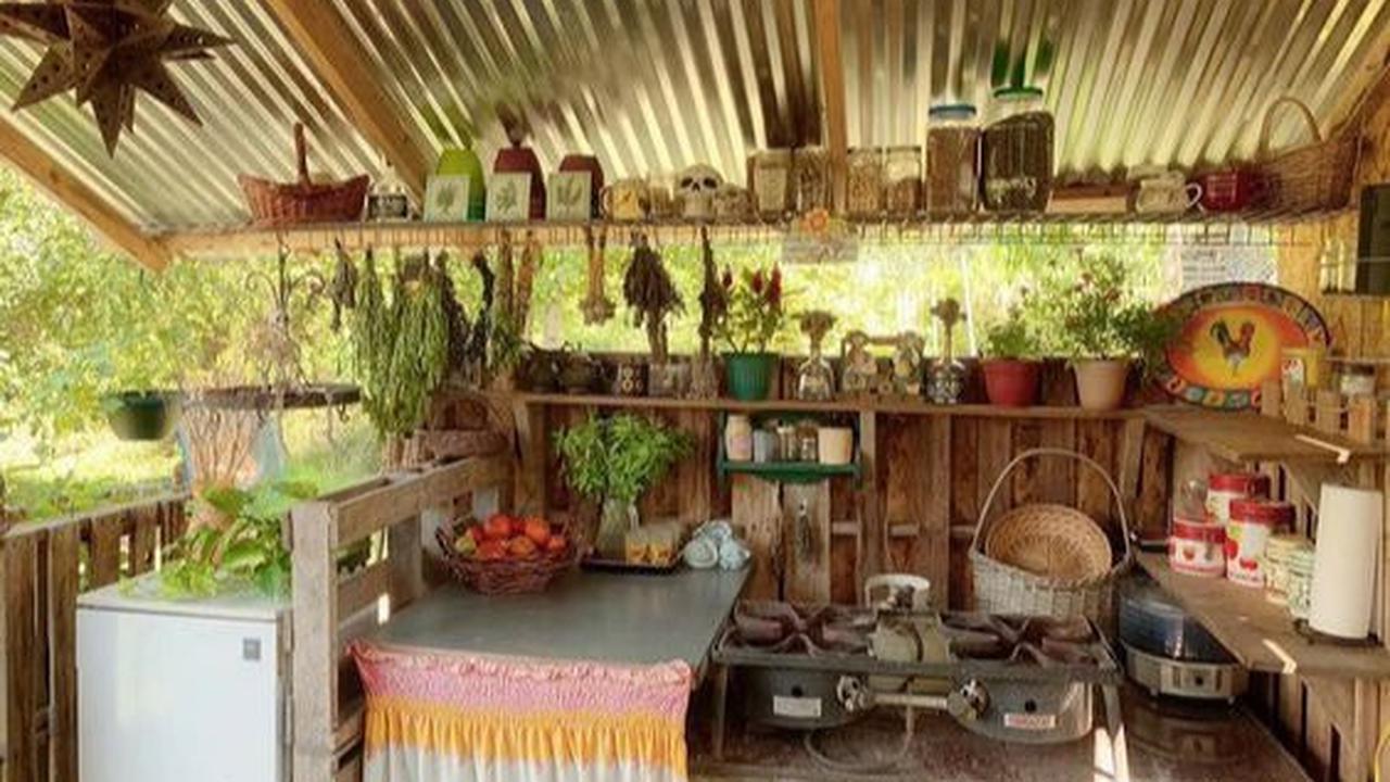 &nbsp;Kitchen Set HPL Rustic<br>