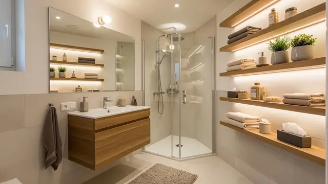 Tips Mendesain Kamar Mandi Kecil/AI Generated