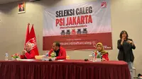 Partai Solidaritas Indonesia (PSI) DKI Jakarta, secara resmi membuka proses seleksi calon anggota legislatif untuk DPRD DKI Jakarta. (Ist)