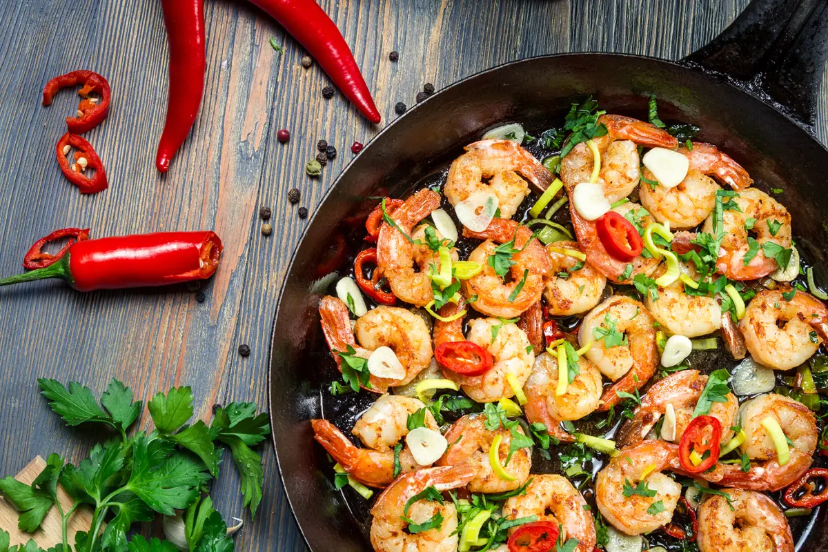 tumis udang