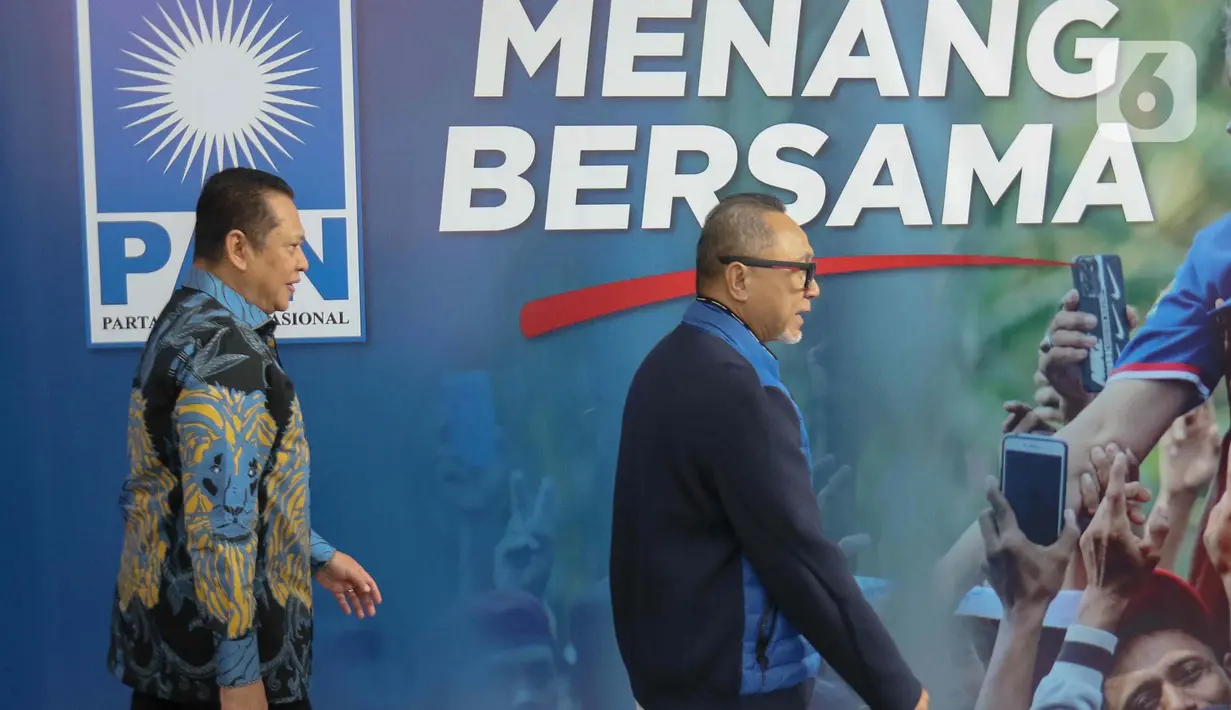 Menjelang transisi politik kepemimpinan nasional, MPR RI melakukan rangkaian kunjungan ke partai-parti politik. (Liputan6.com/Herman Zakharia)