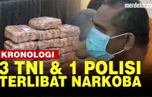 VIDEO: BNN Ungkap Peran 3 Anggota TNI dan 1 Polisi, Barang Bukti 3 Kuintal Narkoba