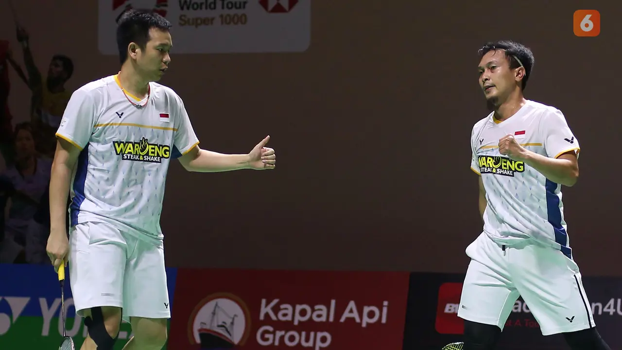 Foto: Dua Ganda Putra Indonesia Susul Fajar / Rian dan Leo / Daniel ke Babak 16 Besar Indonesia Open 2023, Termasuk The Daddies