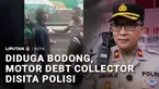 Aksi dua orang debt collector menarik paksa motor milik ojol perempuan di Jalan W. R. Supratman, Pondok Ranji, Ciputat Timur, Tangerang Selatan, berujung viral. Bukannya membawa motor ojol, dua motor para penagih utang itu justru disita polisi karena...