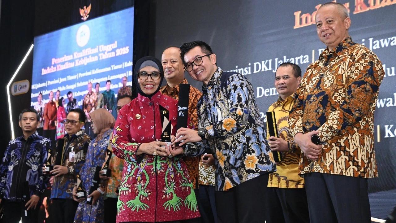 Pemkot Bontang Raih Predikat Unggul di IKK Award 2025, Kualitas Kebijakan Diakui Nasional