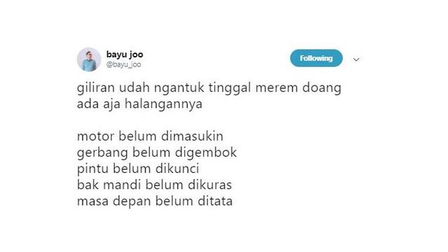 Alasan Lucu Mau Tidur