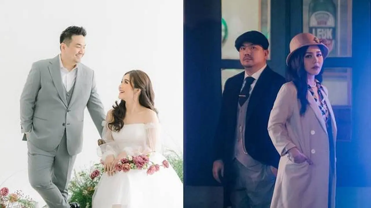 7 Potret Prewedding Nex Carlos dengan Kekasih, Serasi dengan Berbagai Tema