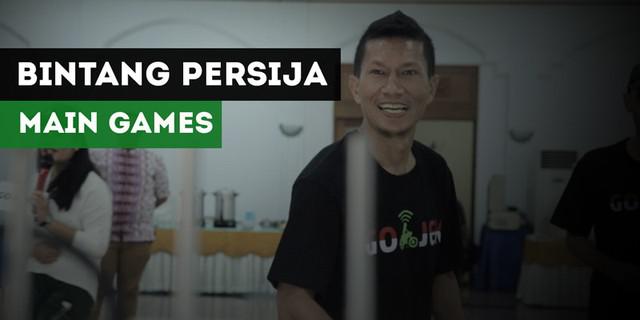 VIDEO: Bintang Persija Hadapi Driver Ojek Online dalam Games Seru