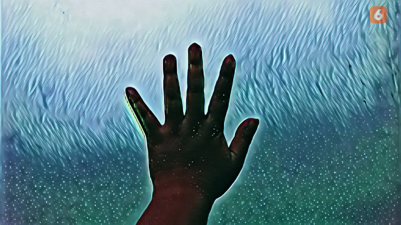 Ilustrasi radang dingin atau frostbite