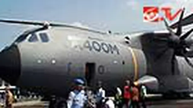 Airbus Versi Militer Mendarat di Halim