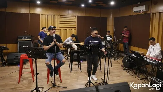 Kerispatih Latihan Bareng Sammy Simorangkir untuk Konser Gen-P Generasi Pesta