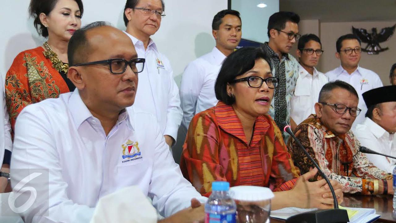20160927-Sri Mulyani Sambut Puluhan Anggota Kadin Ikut Tax Amnesty-Jakarta