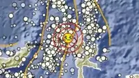 Gempa Magnitudo 5,5 Guncang Pulau Doi Maluku Utara