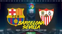 La Liga - Barcelona Vs Sevilla (Bola.com/Adreanus Titus)