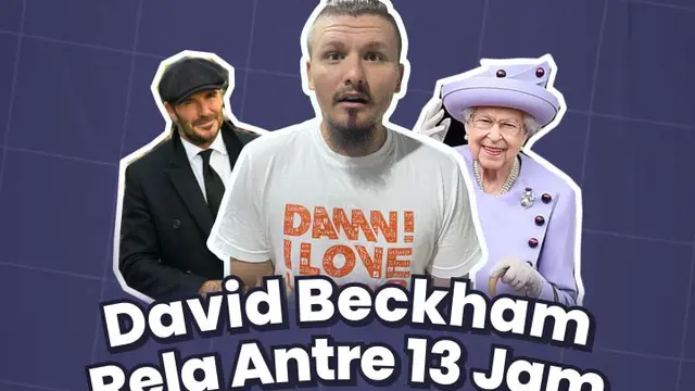 David Beckham rela mengantre hampir 13 jam untuk melihat peti mati Ratu Elizabeth II. Mantan pesepakbola Inggris ini datang memberi penghormatan pada mendiang Ratu yang jenazahnya tengah disemayamkan di Istana Westminster, London, Inggris, Jumat, 16 ...