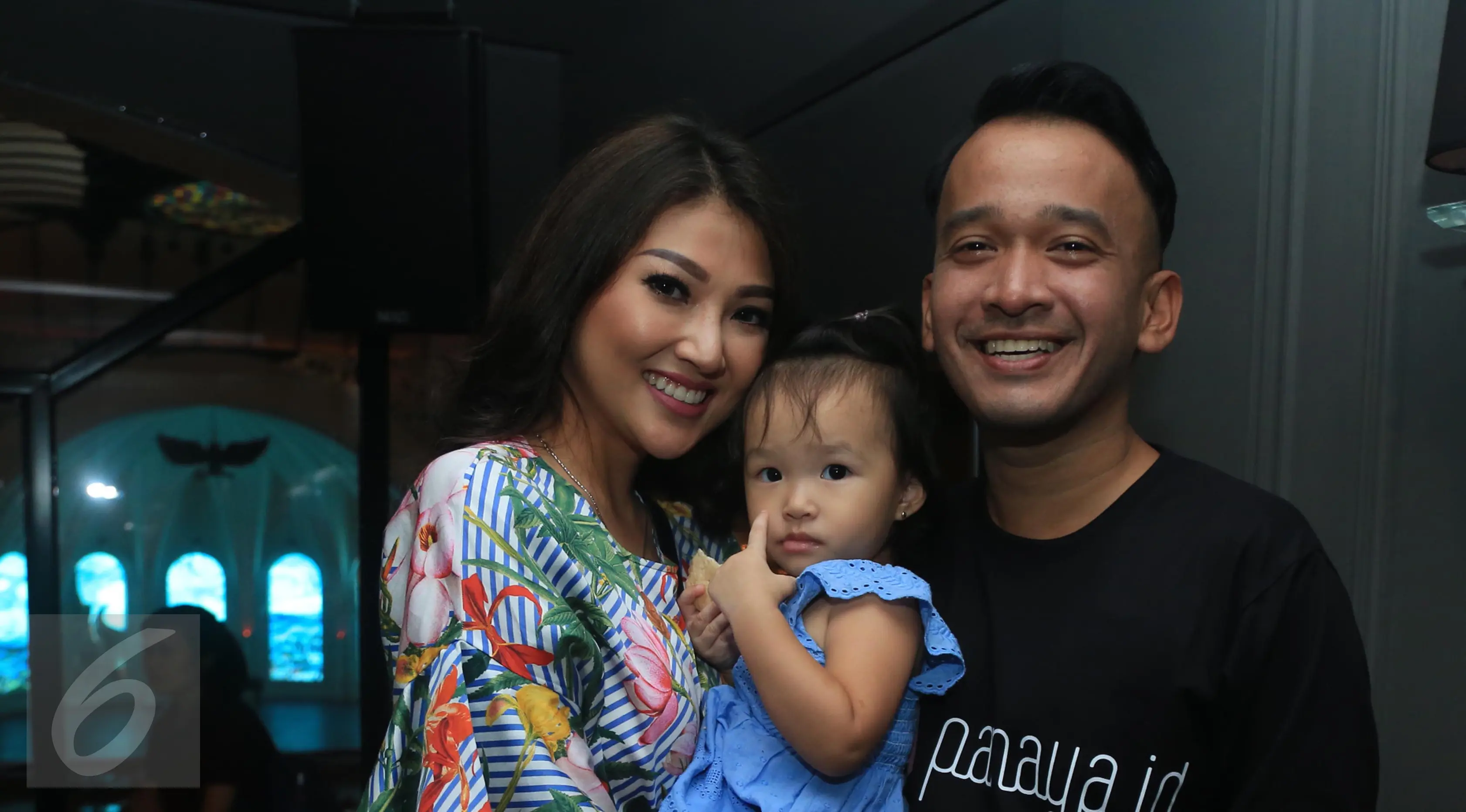 Ruben Onsu dan Sarwendah (Liputan6.com/Herman Zakharia)