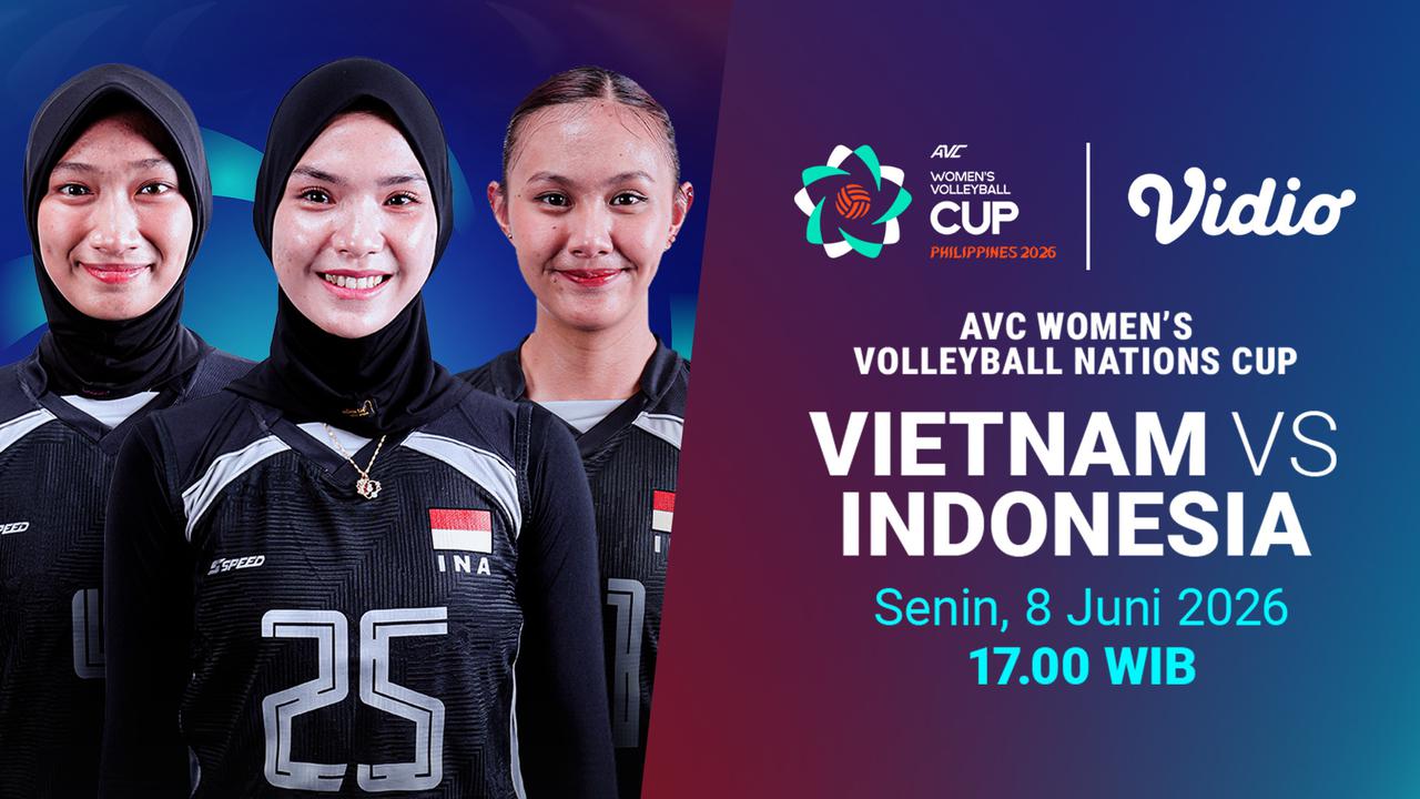Nonton AVC Women’s Nation Cup: Vietnam vs Indonesia Hanya di Vidio