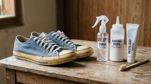 5 Cara Membersihkan Sol Sepatu yang Menguning, Bisa Pakai Bahan Dapur