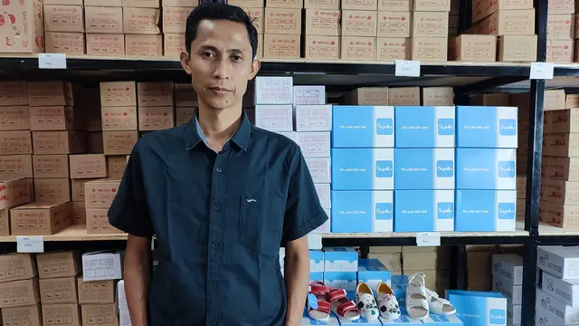 Laris Manis Usaha Sepatu Bayi di Kala Pandemi