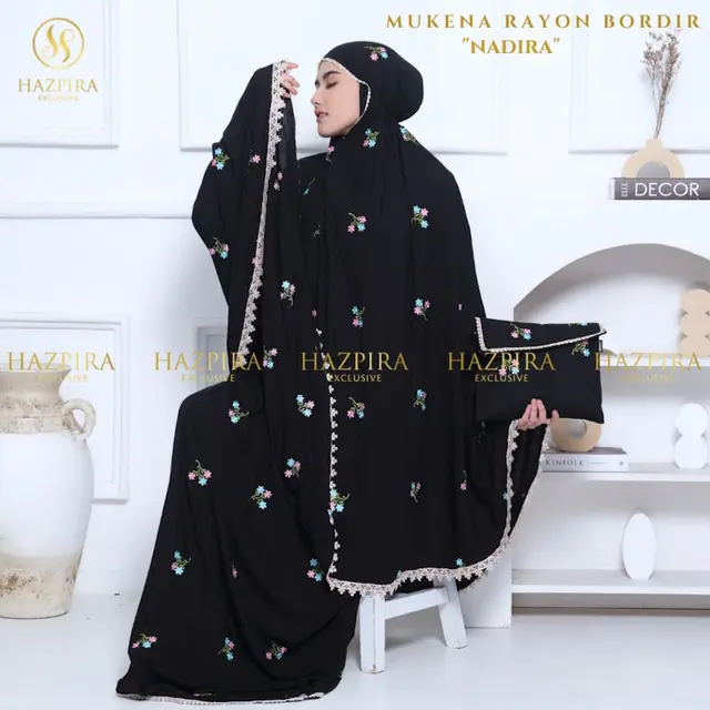Mukena Rayon Series Nadira By Hazpira