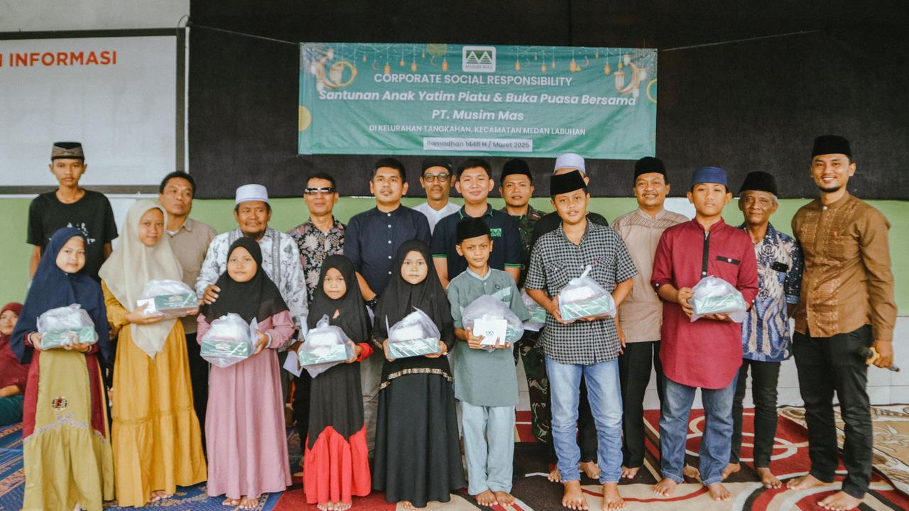 Musim Mas Group menggelar Safari Ramadan di Medan, Sumatera Utara.