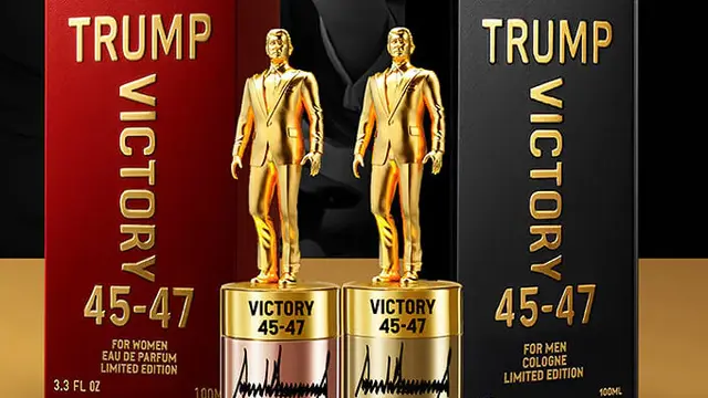 Donald Trump Rilis Parfum Rp4jutaan, Beraroma Kemenangan dan Kesuksesan