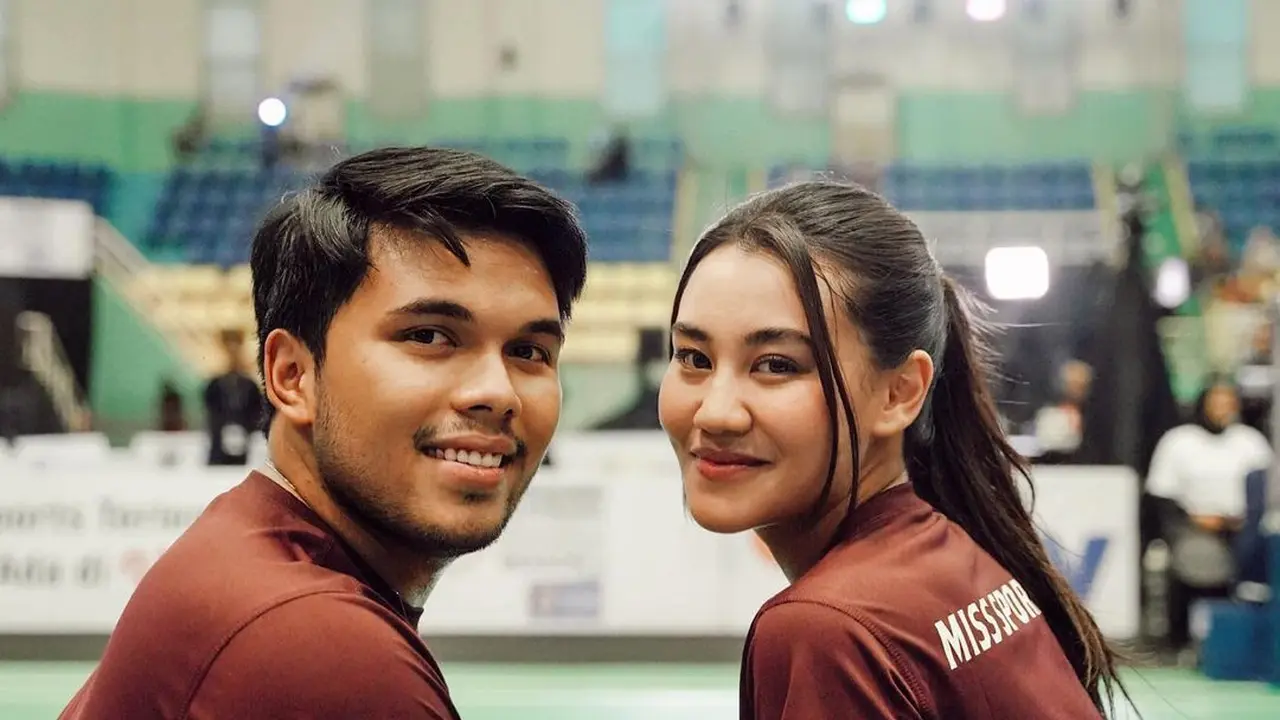 Potret kemesraan Thariq Halilintar dan Aaliyah Massaid. [Foto: Instagram/aaliyah.massaid]