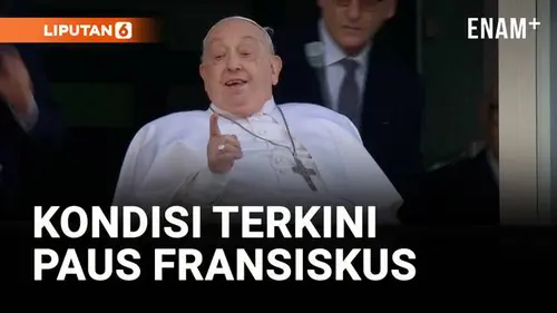 VIDEO: Paus Fransiskus Muncul di Publik untuk Pertama Kali Sejak Dirawat di RS