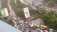 Titik-Titik Genangan Air di Jakarta Usai Hujan Deras