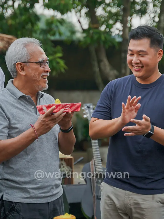 Iwan Fals Wujudkan Buah Pemikirannya dengan Membuka Warung Om Iwan untuk Dukung Hasil Petani Lokal. (ist)