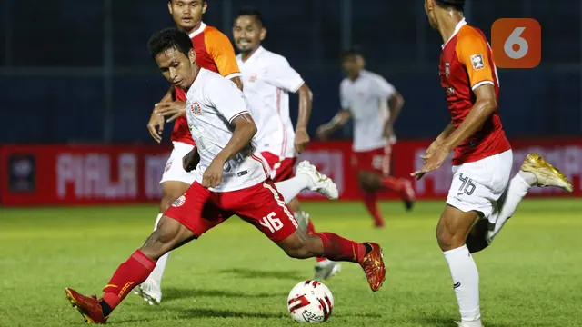 FOTO: Pesta Gol ke Gawang Borneo FC Samarinda Persija Jakarta Jaga Asa Lolos Perempat Final di Piala Menpora