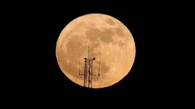 Supermoon di Israel