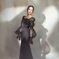Pemotretan Ranty Maria dengan gaun backless (Sumber: Instagram/fdphotography90)