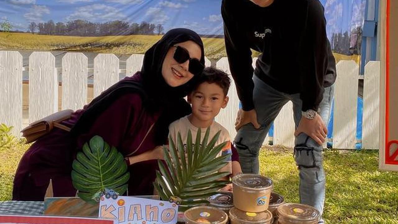 6 Potret Paula Verhoeven Hadiri Acara Sekolah Kiano, Kompak Bareng Baim Wong