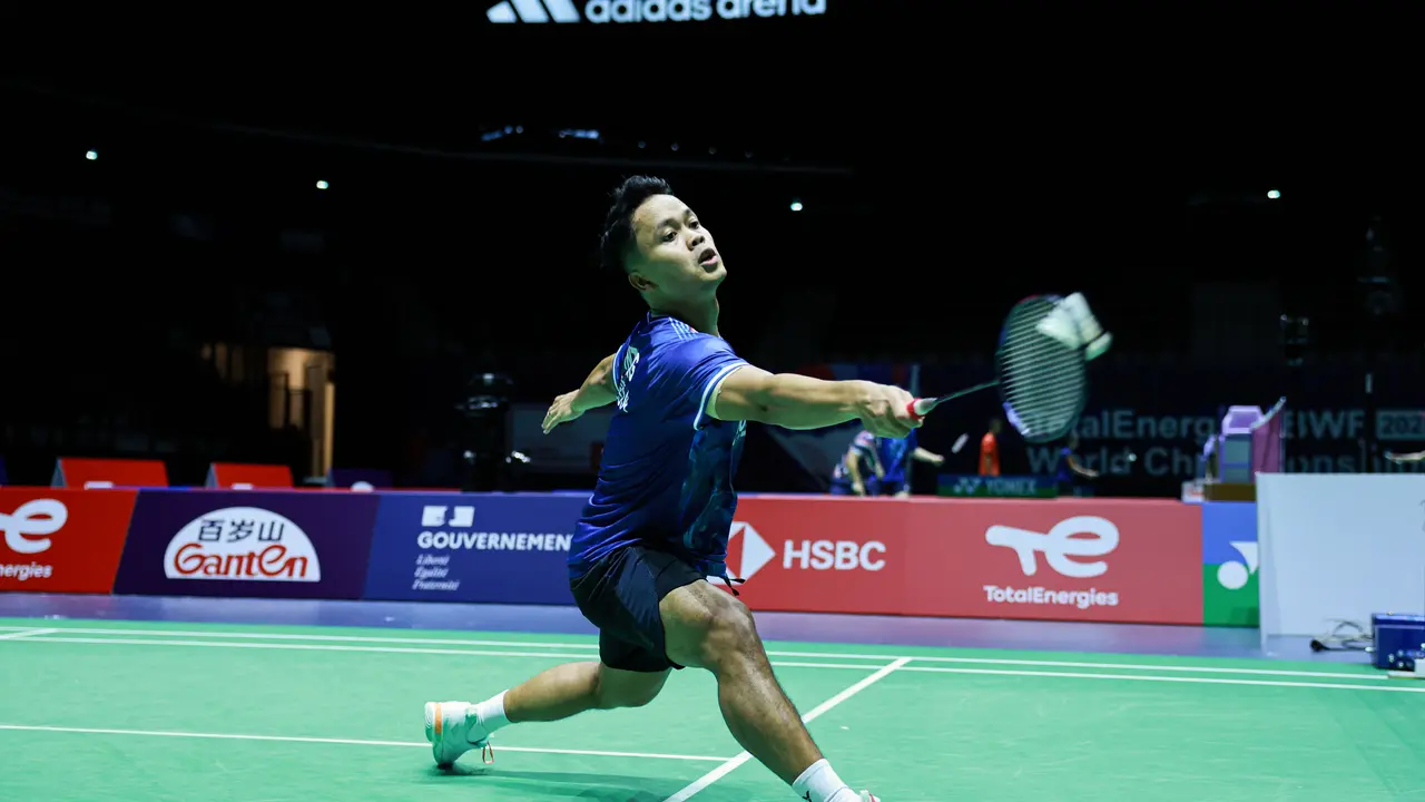Anthony Sinisuka Ginting - Kejuaraan Bulu Tangkis Dunia 2025 - Bulu Tangkis