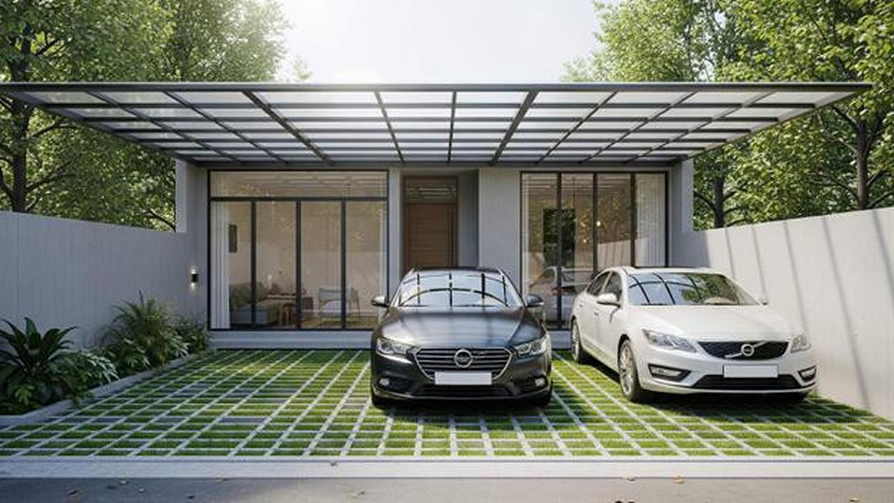 10 Inspirasi Desain Rumah Minimalis Carport 2 Mobil, Solusi Cerdas Lahan Terbatas