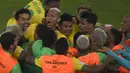 Berkat kemenangan ini, Brasil semakin nyaman di puncak klasemen sementara Grup B dengan torehan sembilan poin dan memastikan mereka lolos ke babak perempat final Copa America 2021. (Foto: AFP/Mauro Pimentel)