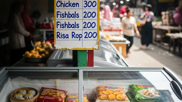 Ilustrasi Frozen Food.