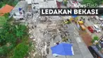 Polisi kembali melakukan olah tempat kejadian perkara (TKP) ledakan di restoran cepat saji Pizza Hut Delivery (PHD), di Pondok Melati, Bekasi. Restoran itu meledak pada Minggu 23 Oktober pagi.