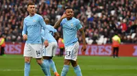 Cuplikan Video Manchester City Pesta Gol di Kandang West Ham United