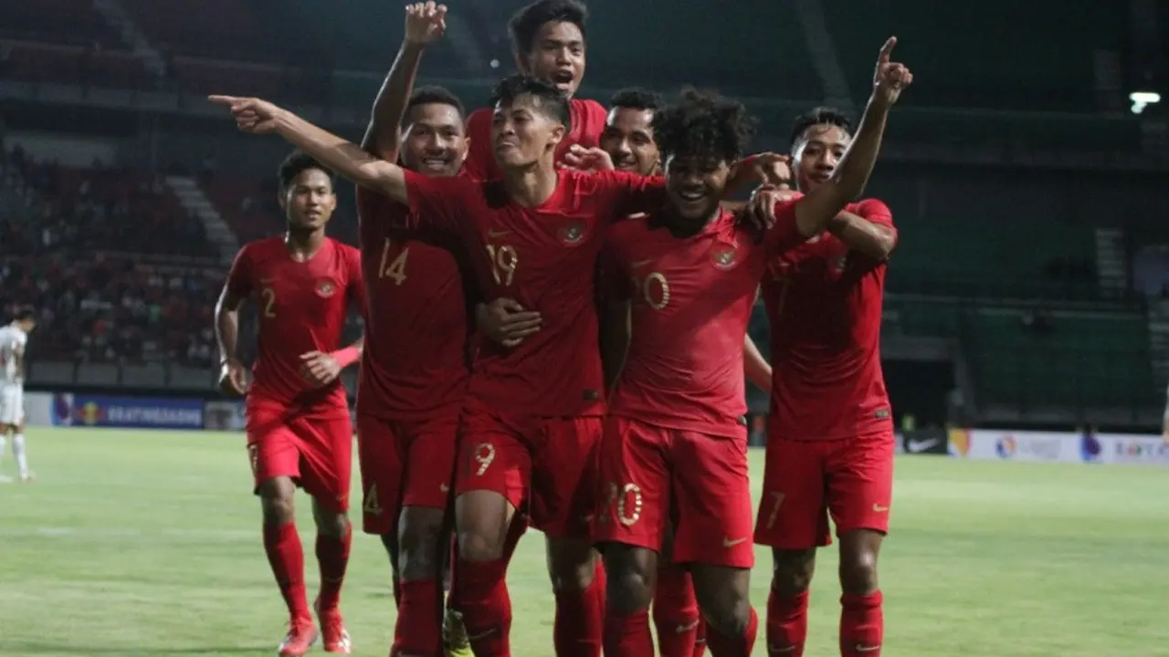 Para pemain Timnas Indonesia U-19 yang merupakan binaan PSSI