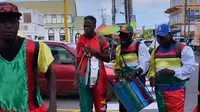 Orang Guyana di jalanan kotanya. (Dok: Instagram @visitguyana)