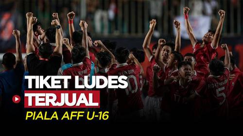 VIDEO TikTok: Antusiasme Suporter Dukung Timnas Indonesia U-16 di Final Piala AFF U-16