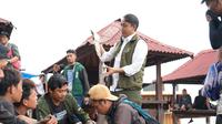 Menteri Kehutanan (Menhut) Raja Juli Antoni melakukan pengecekan penerapan zero waste di Gunung Rinjani, Nusa Tenggara Barat (NTB). (Tim News).