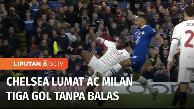 Dari Kompetisi Liga Champions Eropa, The Blues Chelsea berhasil membungkam AC Milan dengan skor cukup telak, 3-0. Kemenangan ini sekaligus menjaga peluang Chelsea untuk bisa lolos dari fase grup.