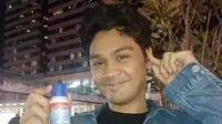 Artis Mikha Angelo gunakan Genki Curb Temperature. (Dok. IST/Ikyusan)